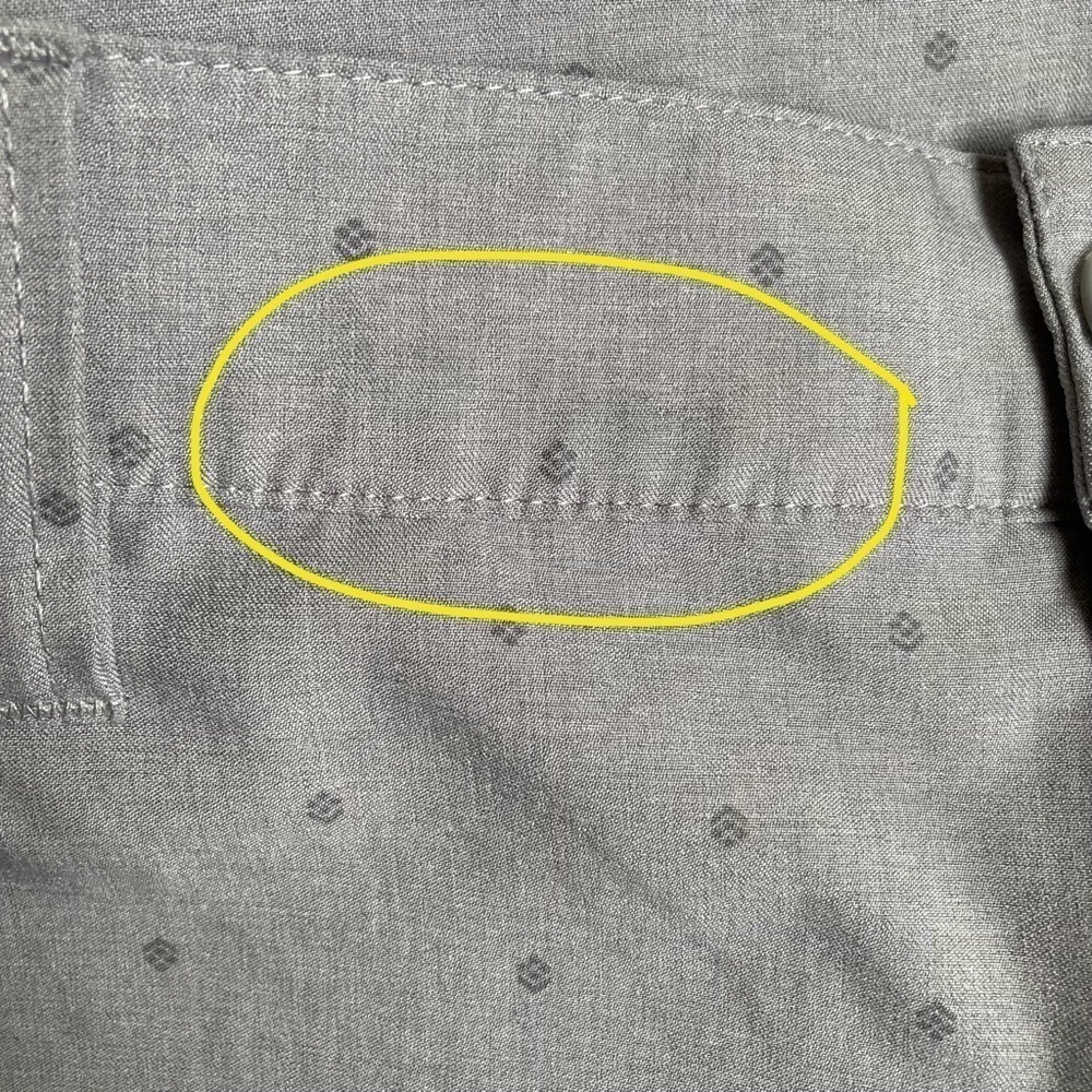 Travis Mathew ‘Barnacle’ Hybrid Shorts in Grey Heather Sleet Golf 9” Sz L - Picture 15 of 16